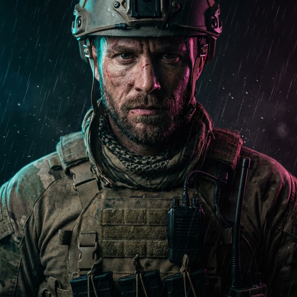 Clayton In The Field